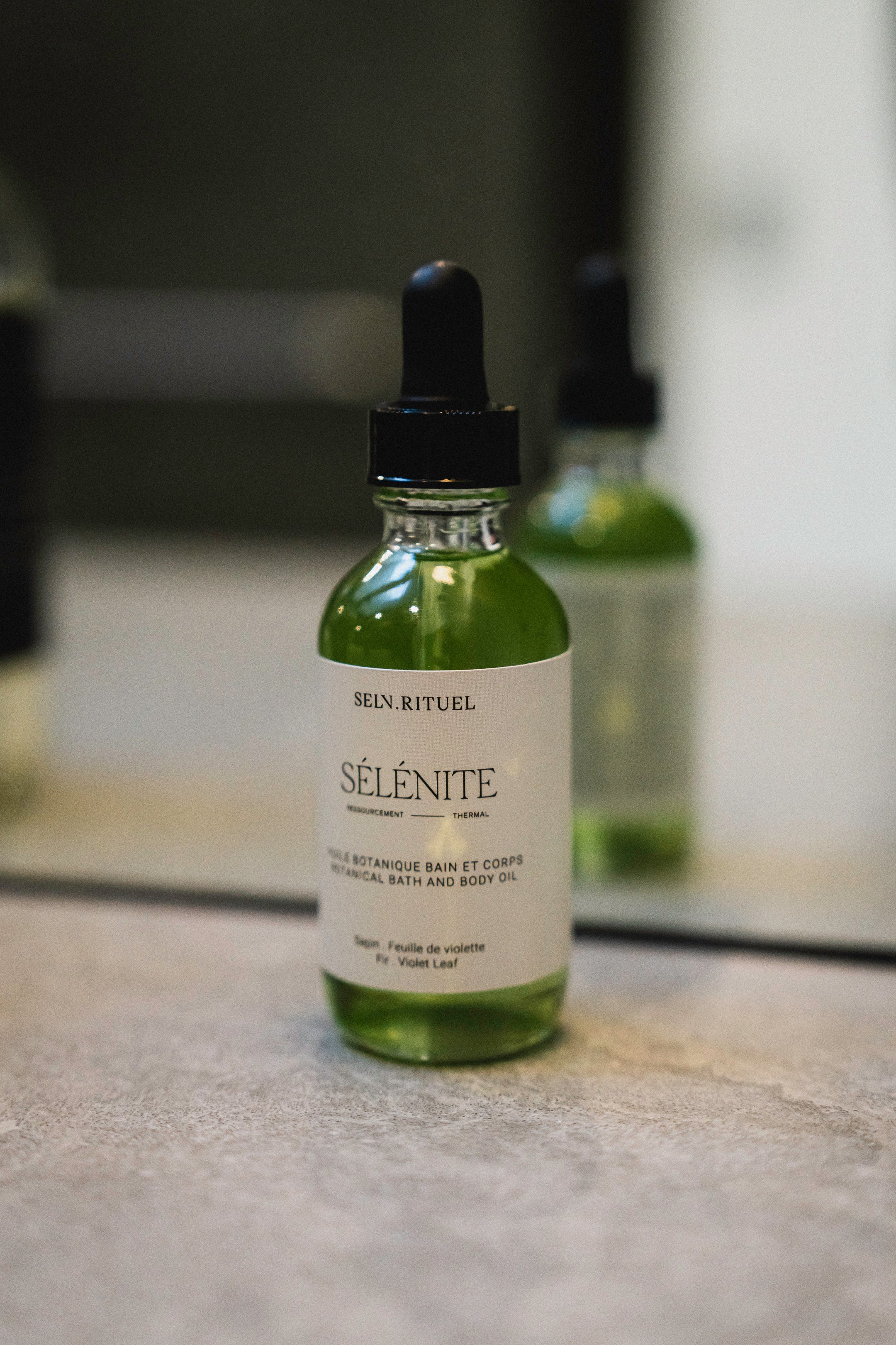 Body oil - Fir and violet leaf